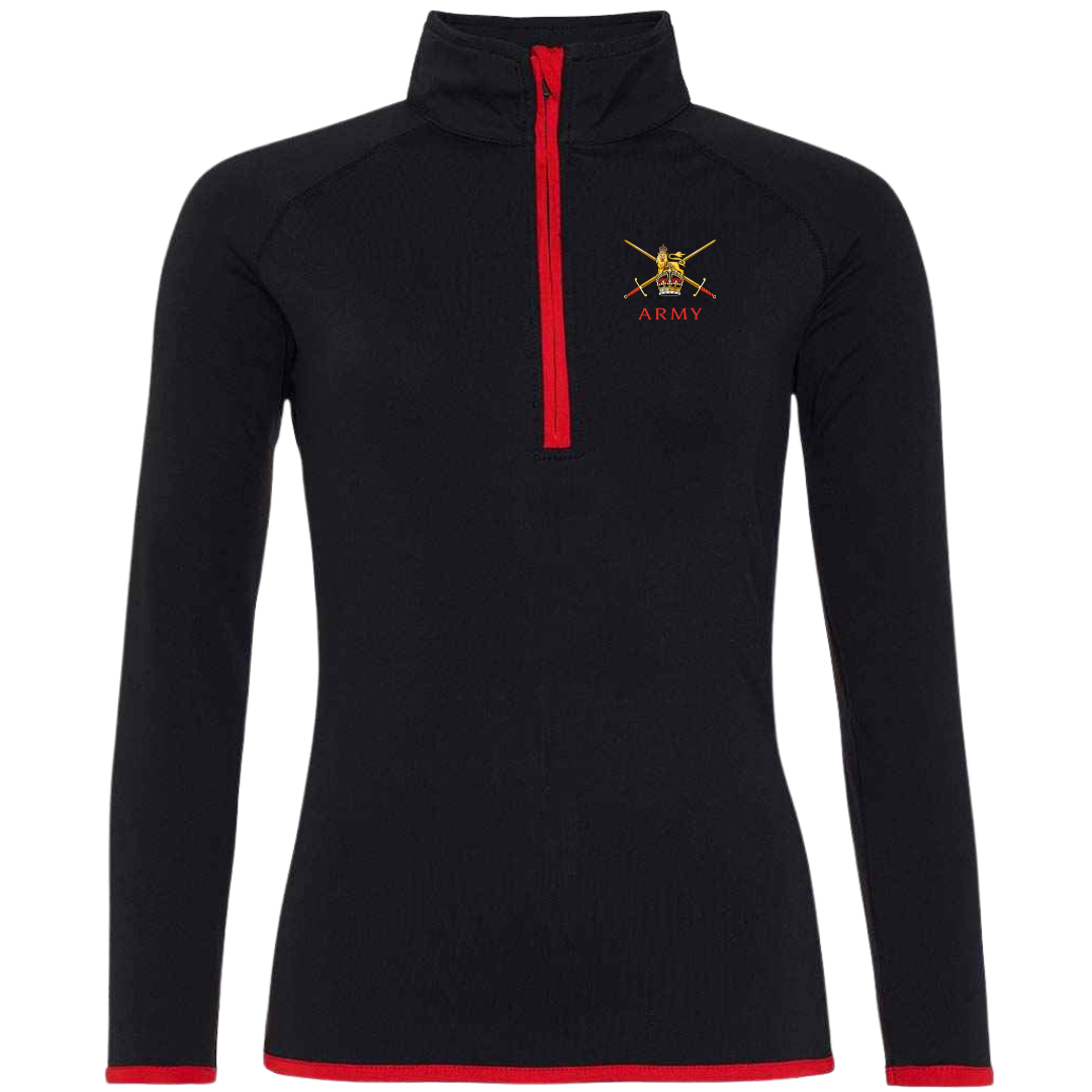 Army Hockey 1/4 Zip - Ladies