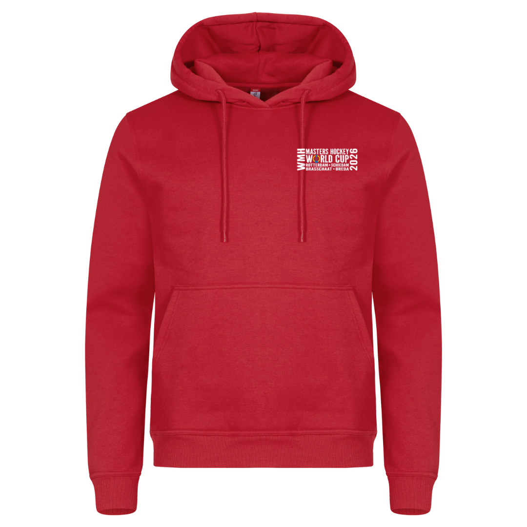 Masters World Cup 2026 Event Hoody Red