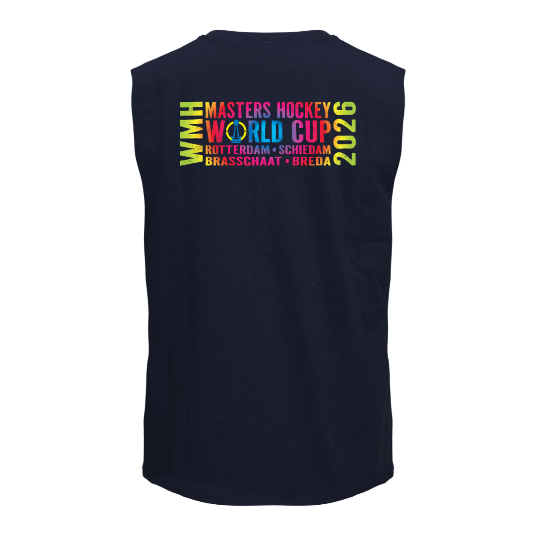 Masters World Cup 2026 NSC Event Sleeveless Navy