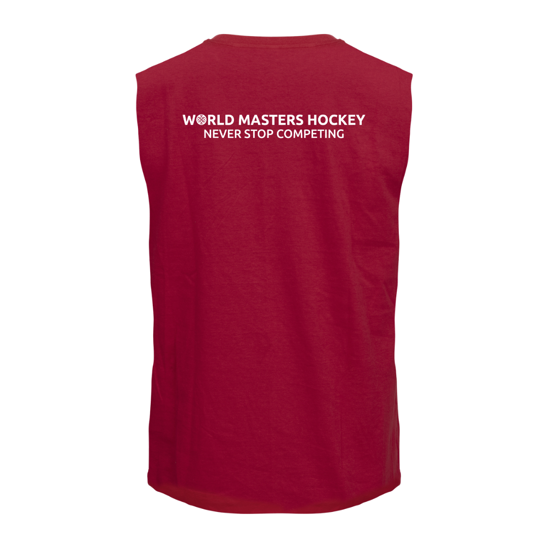 Masters World Cup 2026 Event Sleeveless Red