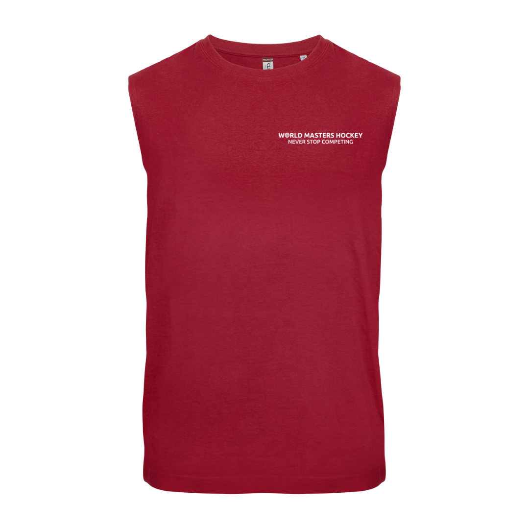 Masters World Cup 2026 NSC Event Sleeveless Red