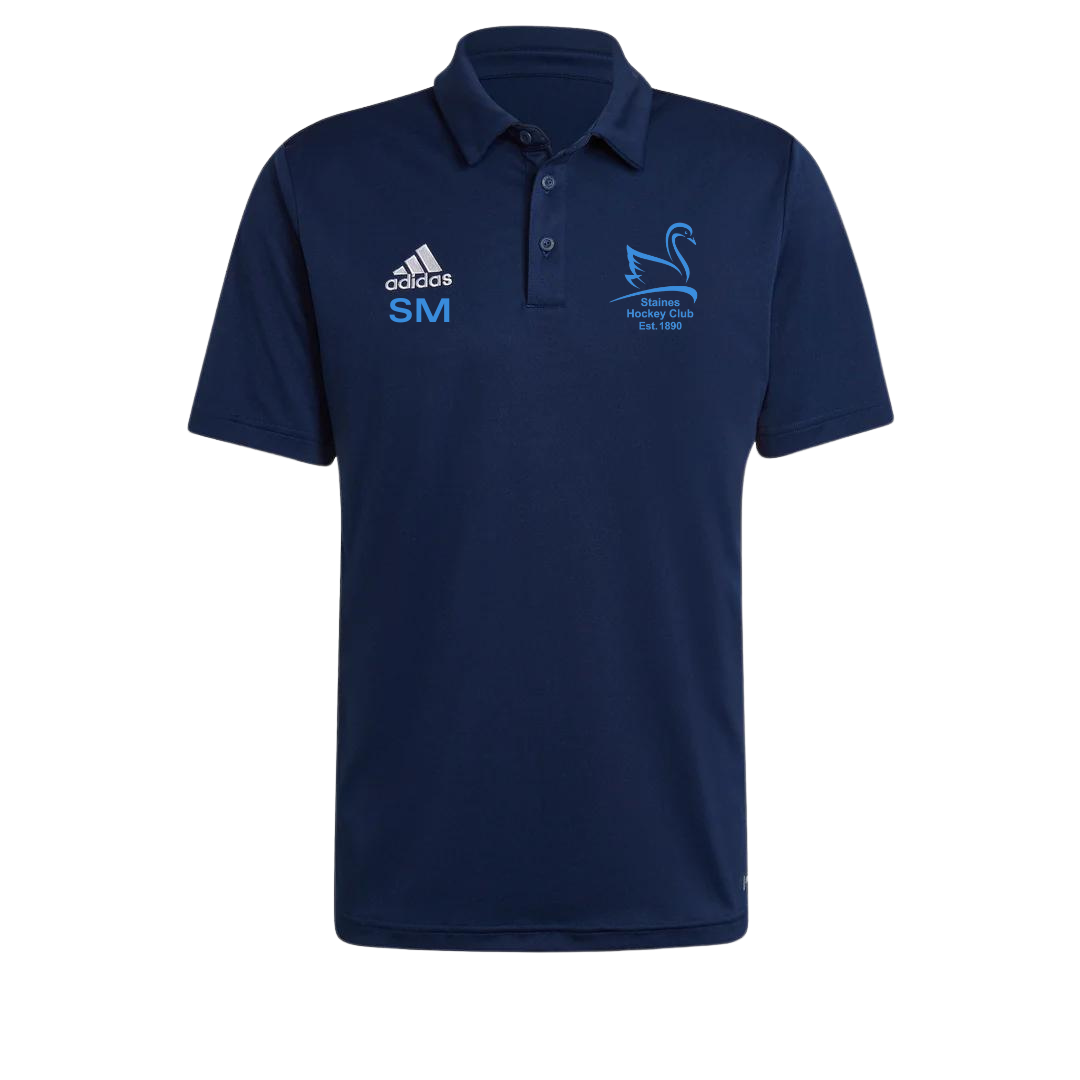 Staines HC Adidas Polo Shirt Navy (Unisex) - Main Image