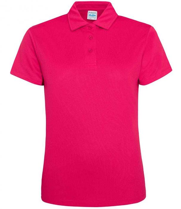AWDis Cool Polo Shirt Female - Electric Pink