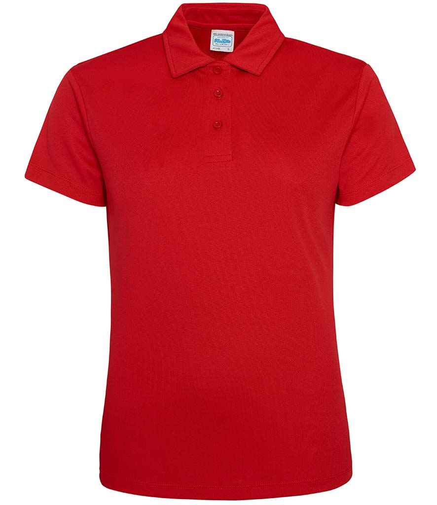 AWDis Cool Polo Shirt Female - Fire Red