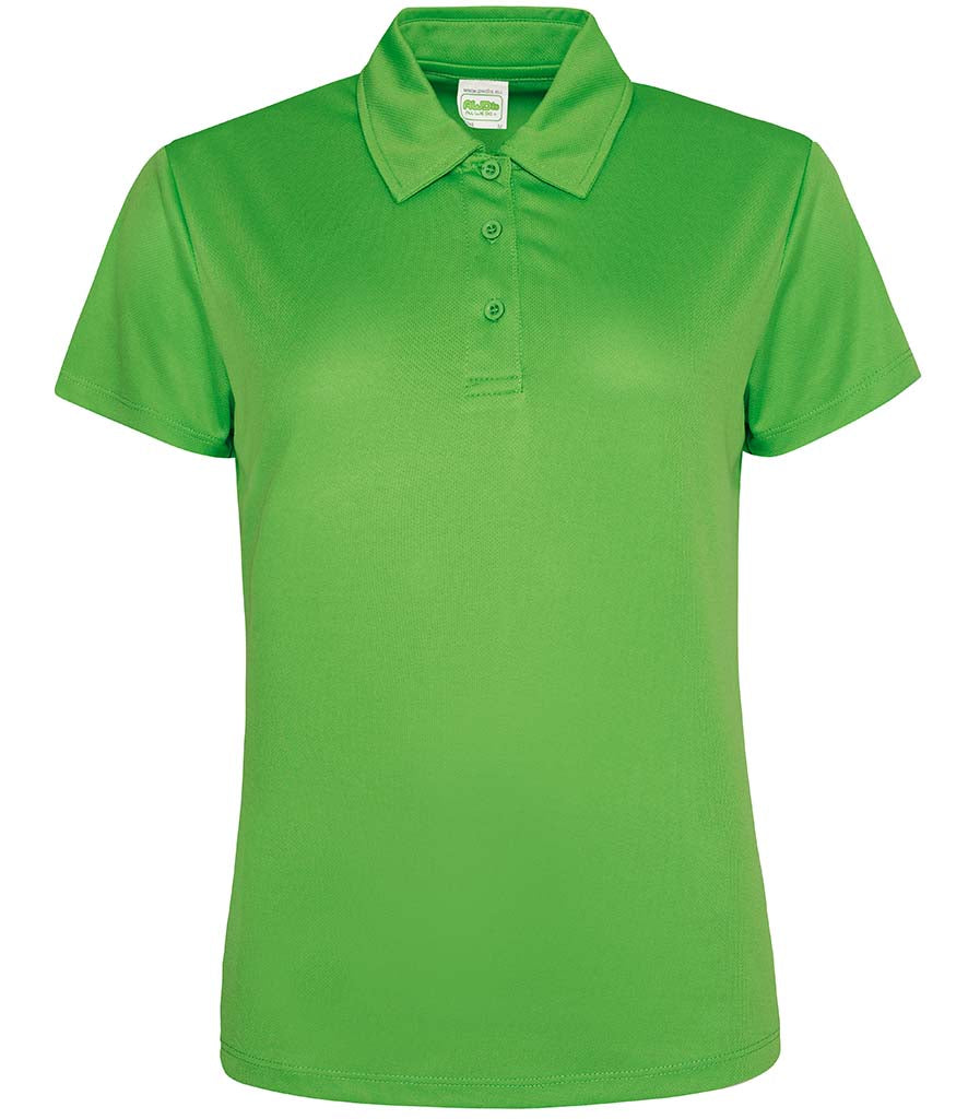 AWDis Cool Polo Shirt Female - Lime Green