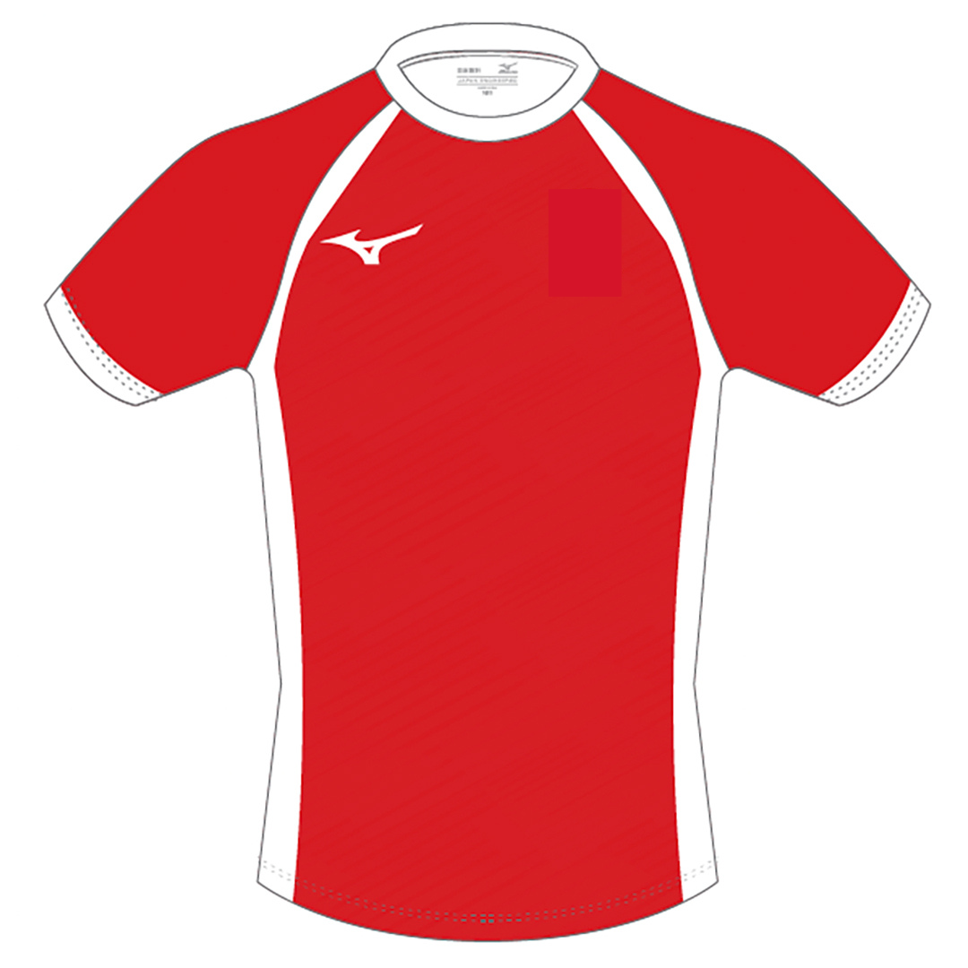 Sub-Tech Tee Male - Red/White