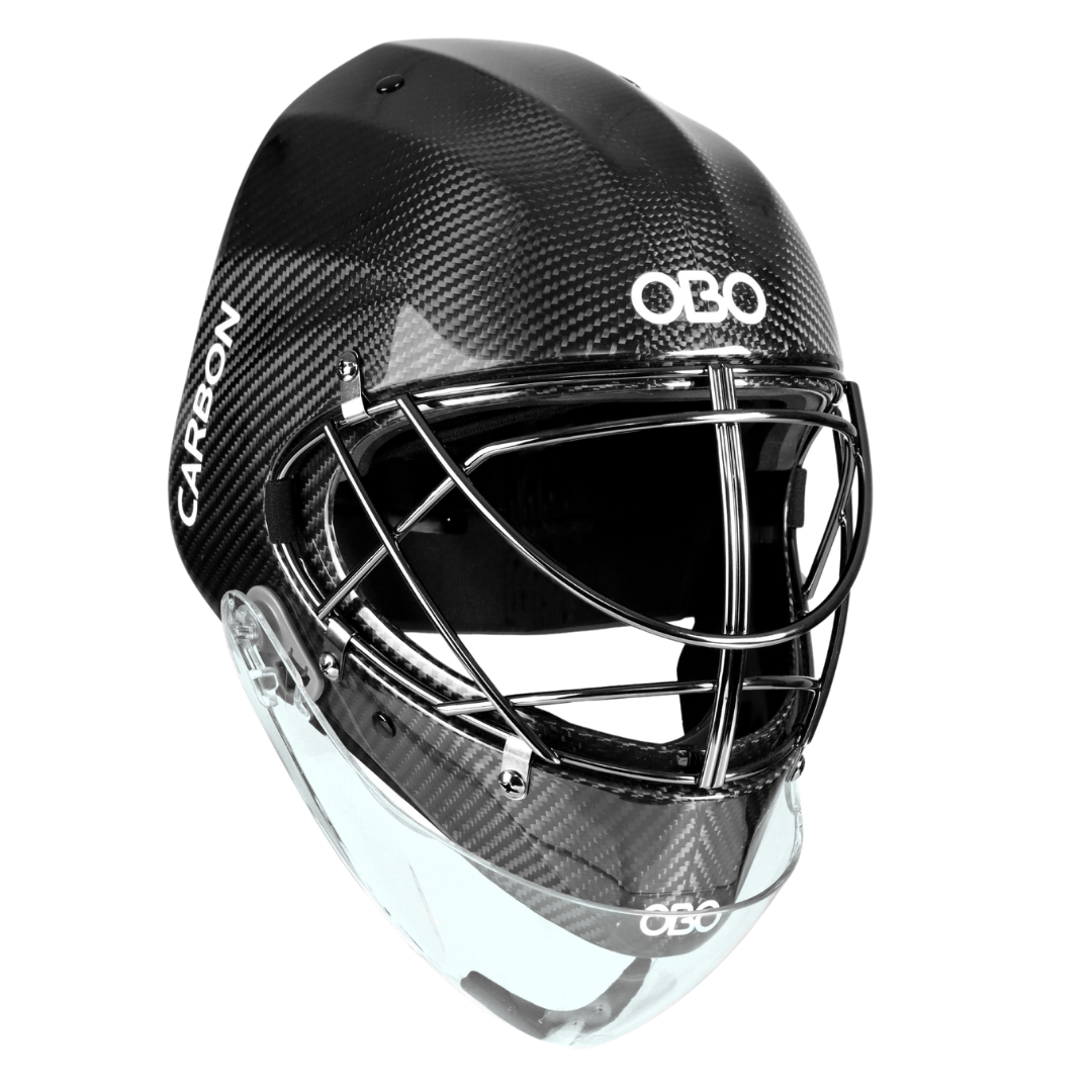 CARBON Helmet BLACK with Throat Guard