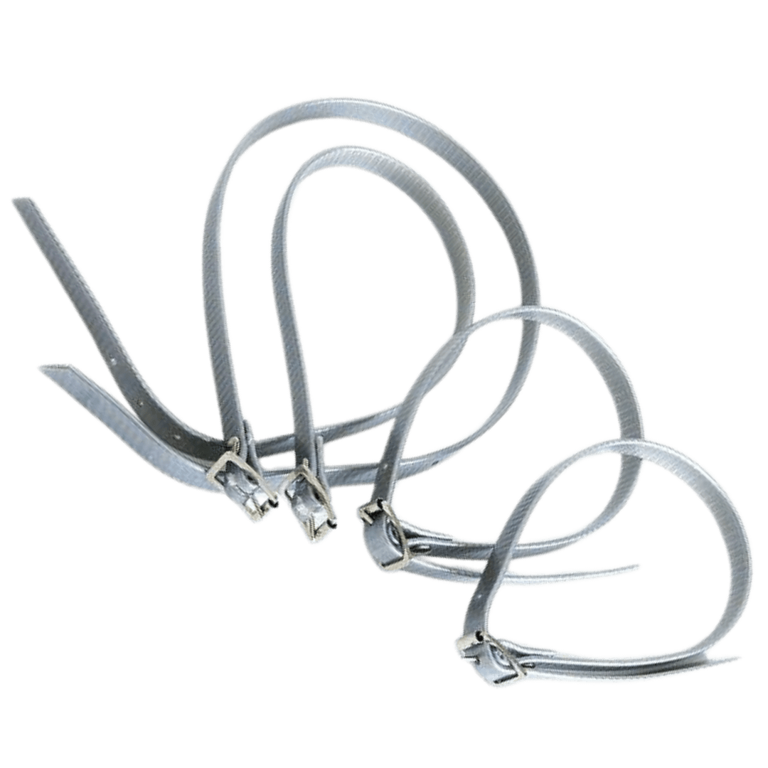 OBO | OBO Front Kicker Straps | Front Kicker Straps - Silver / Set | Total Hockey