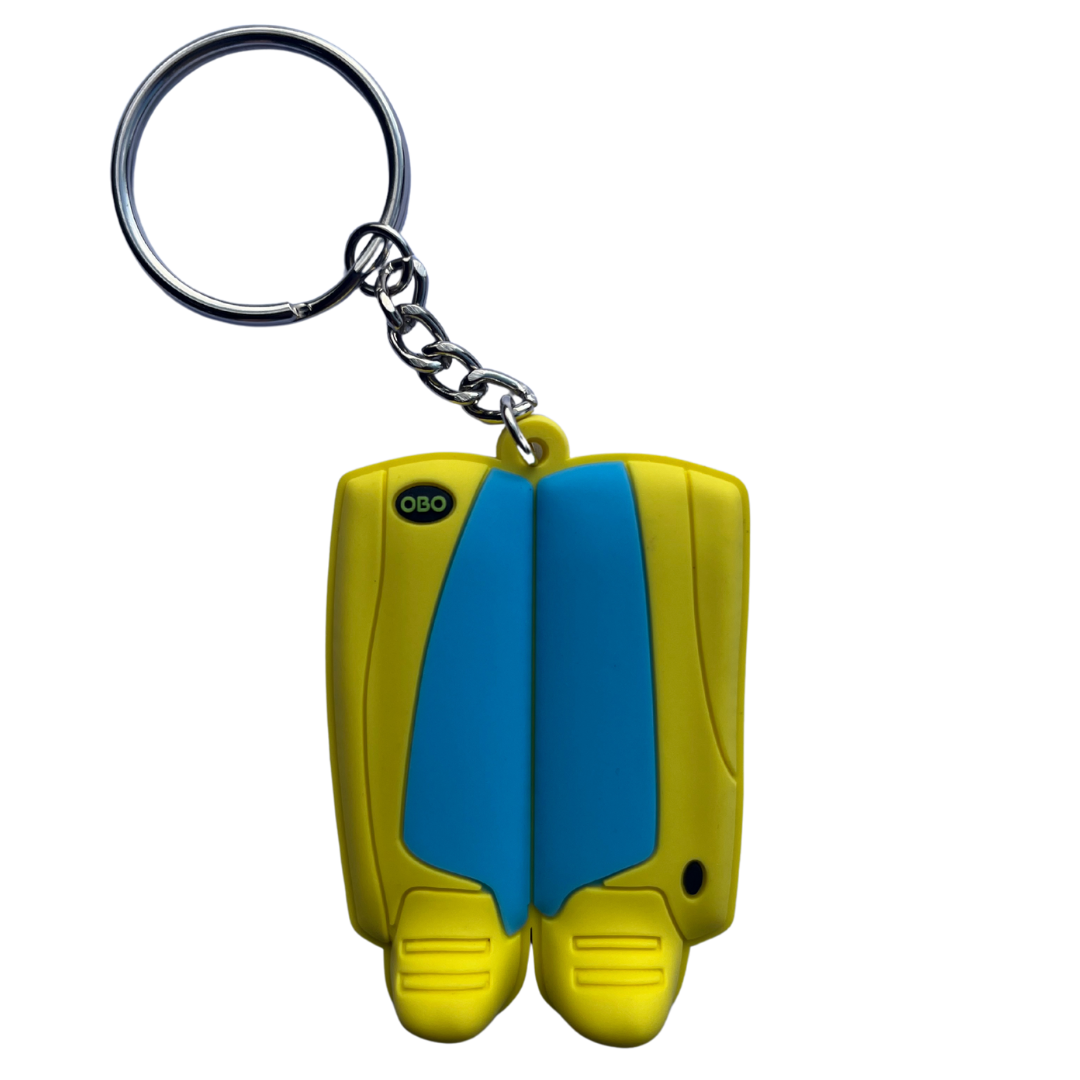 OBO | OBO OBO Key Rings | OBO Key Rings - Yellow Wing / Peron | Total Hockey
