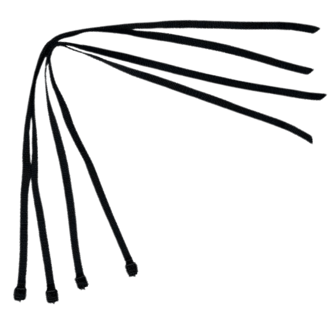 OBO | OBO Nylon Webbing Front Kicker Strap | Nylon Webbing Front Kicker Strap - Black | Total Hockey