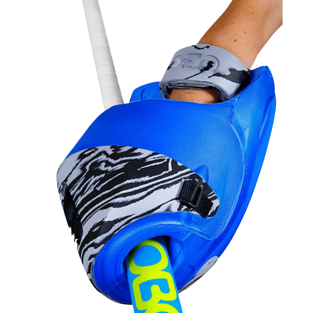 OBO | OBO ROBO PLUS Hand Protector Right Blue | ROBO PLUS Hand Protector Right Blue - Blue / Medium | Total Hockey