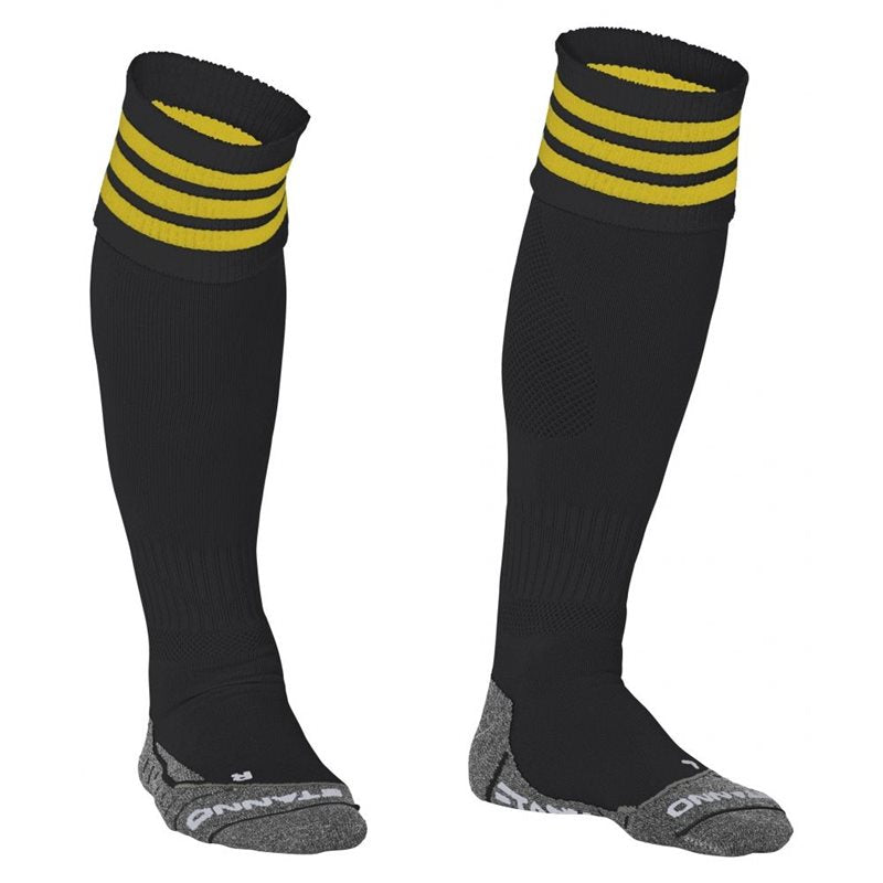 Ring Sock Black & Yellow