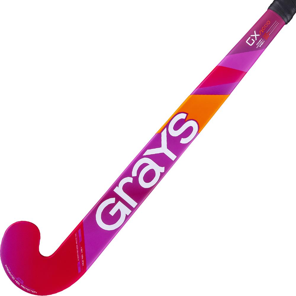 Grays GX1000 Ultrabow Fluo Pink Jr. 2020 Face Pink Purple