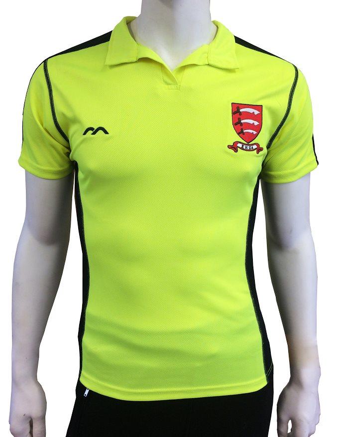 Ladies Umpire Shirt Yellow | The Hockey Centre