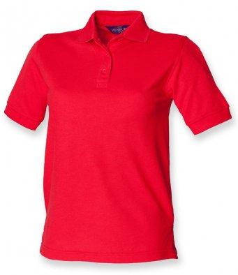 Henbury Ladies Cotton Pique Polo | The Hockey Centre