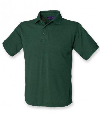Henbury Heavy Poly/Cotton Pique Polo Shirt | The Hockey Centre