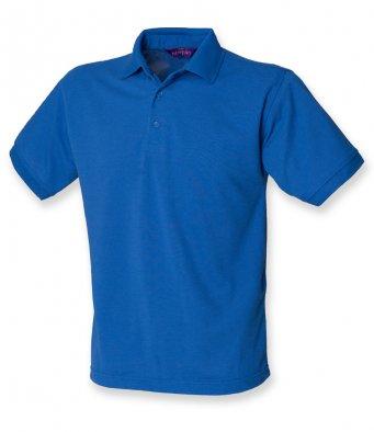 Henbury Heavy Poly/Cotton Pique Polo Shirt | The Hockey Centre
