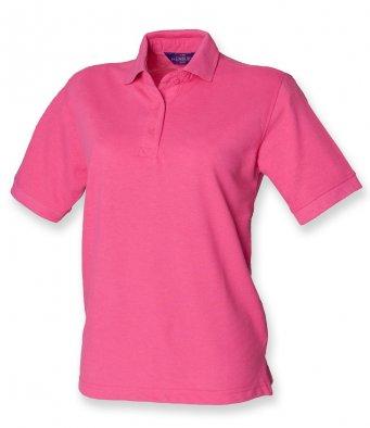 Henbury Ladies Cotton Pique Polo | The Hockey Centre