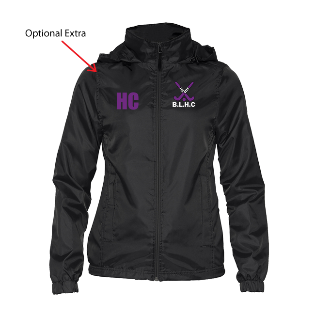 BLHC Black Womens Lightweight Jacket