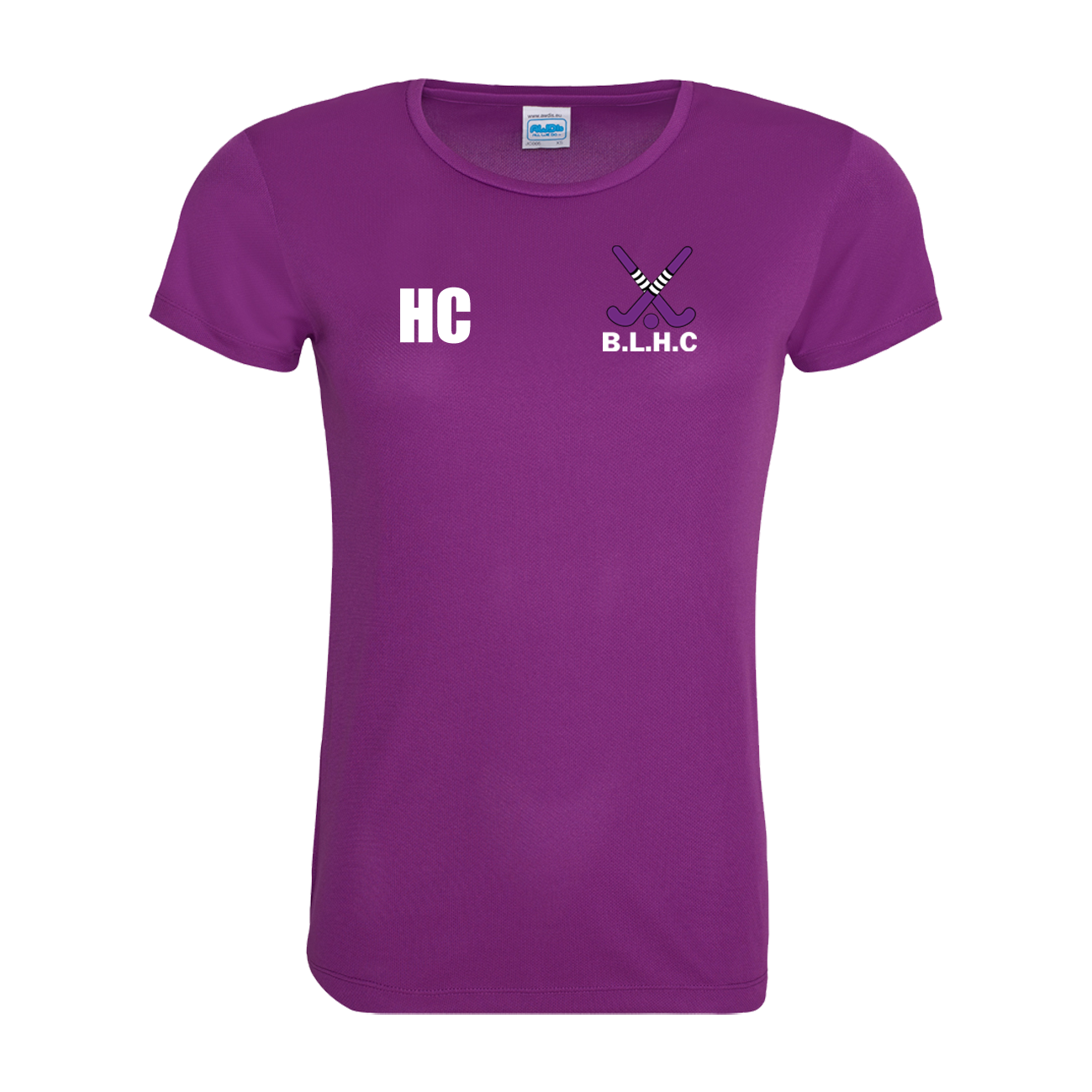 BLHC Purple Womens Training t-shirt