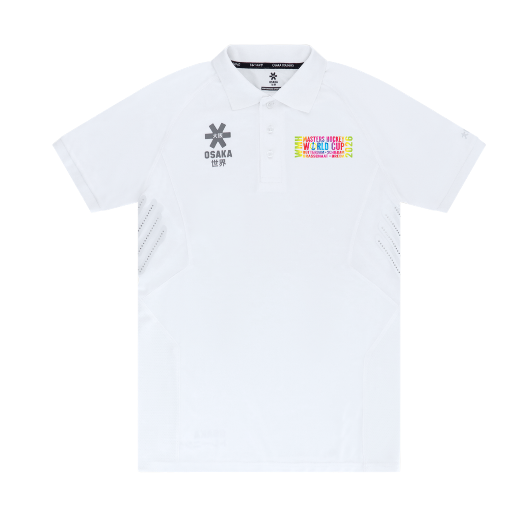 Masters World Cup 2026 OSAKA Mens Polo White