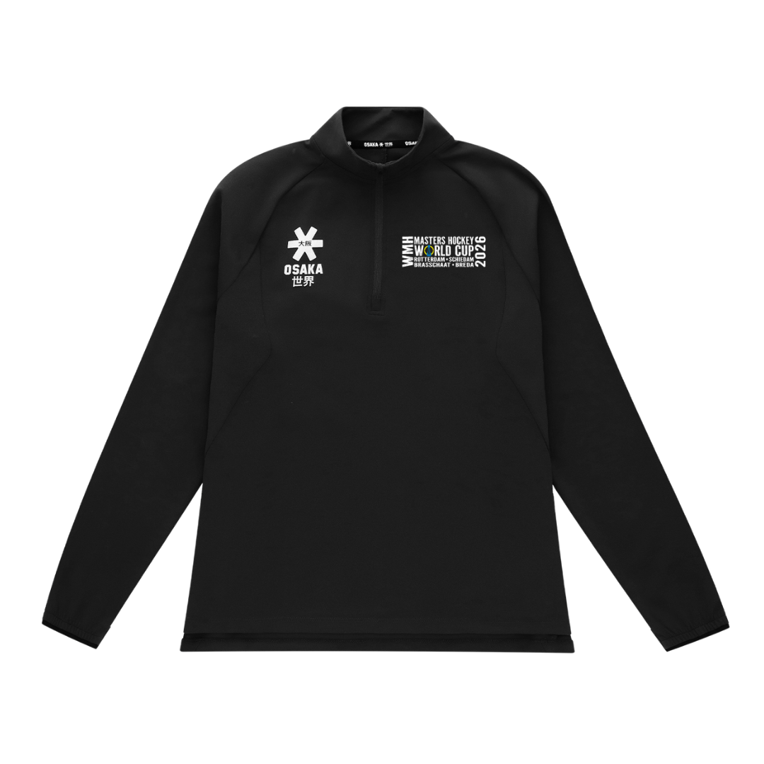 Masters World Cup 2026 OSAKA Ladies Half Zip Black