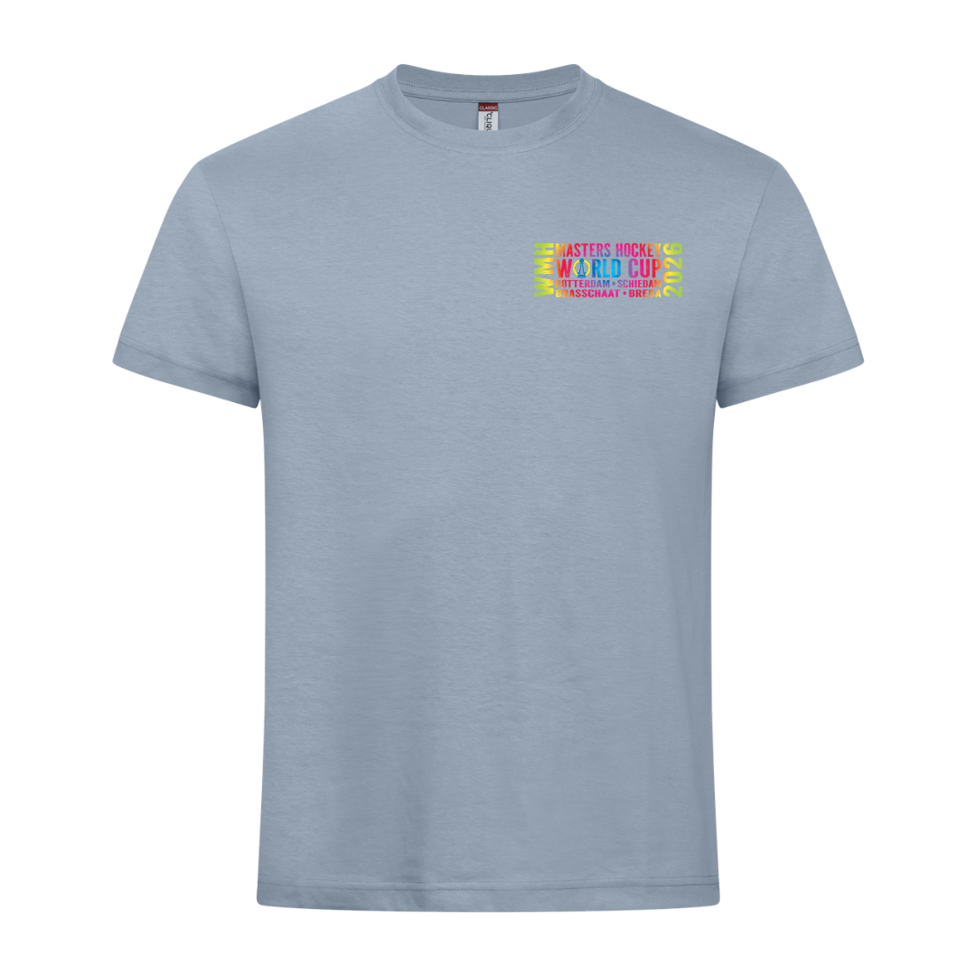 Masters World Cup 2026 Event Tee Steel Blue