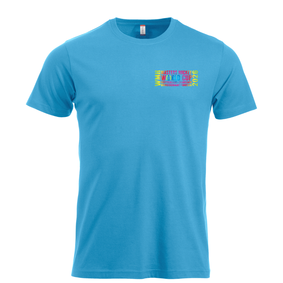 Masters World Cup 2026 Event Tee Turquoise