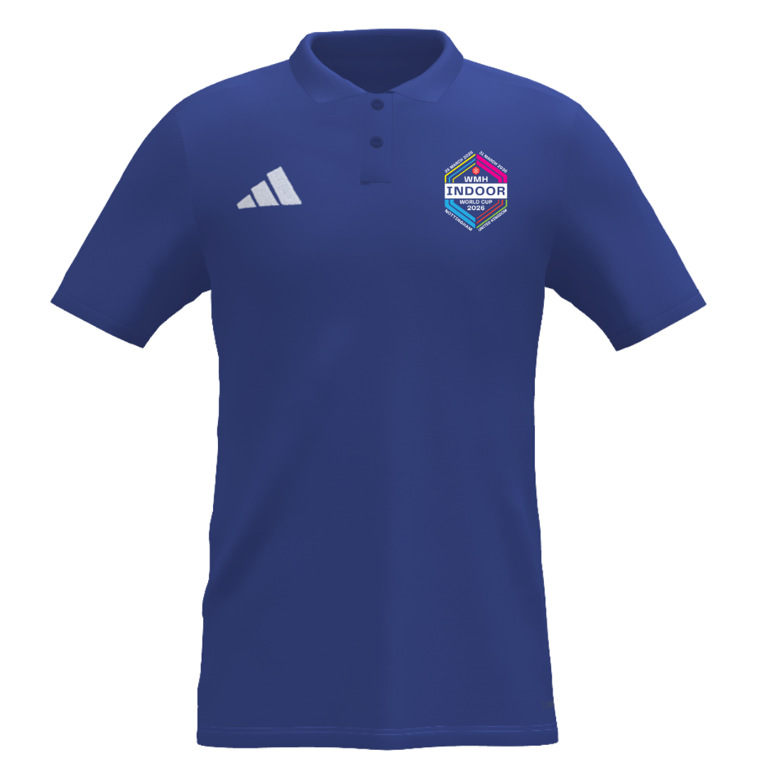 IWC26 Adidas Polo Royal Blue