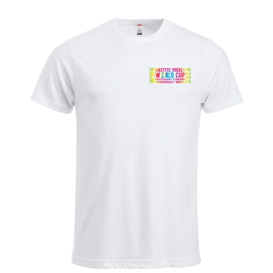 Masters World Cup 2026 Event Tee White