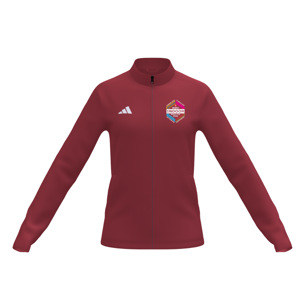 IWC26 Adidas Women's Track Jacket Red