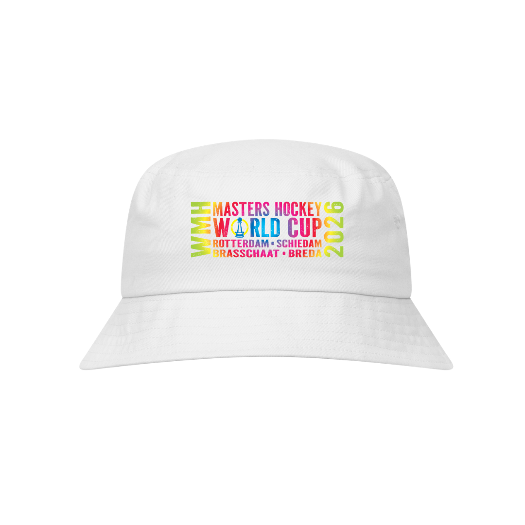 Masters World Cup 2026 Event Bucket White