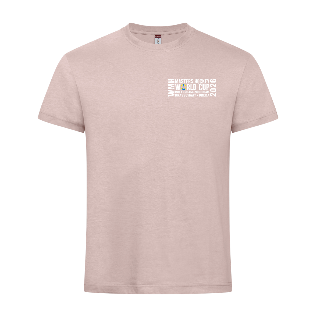 Masters World Cup 2026 Event Tee Pink Candy
