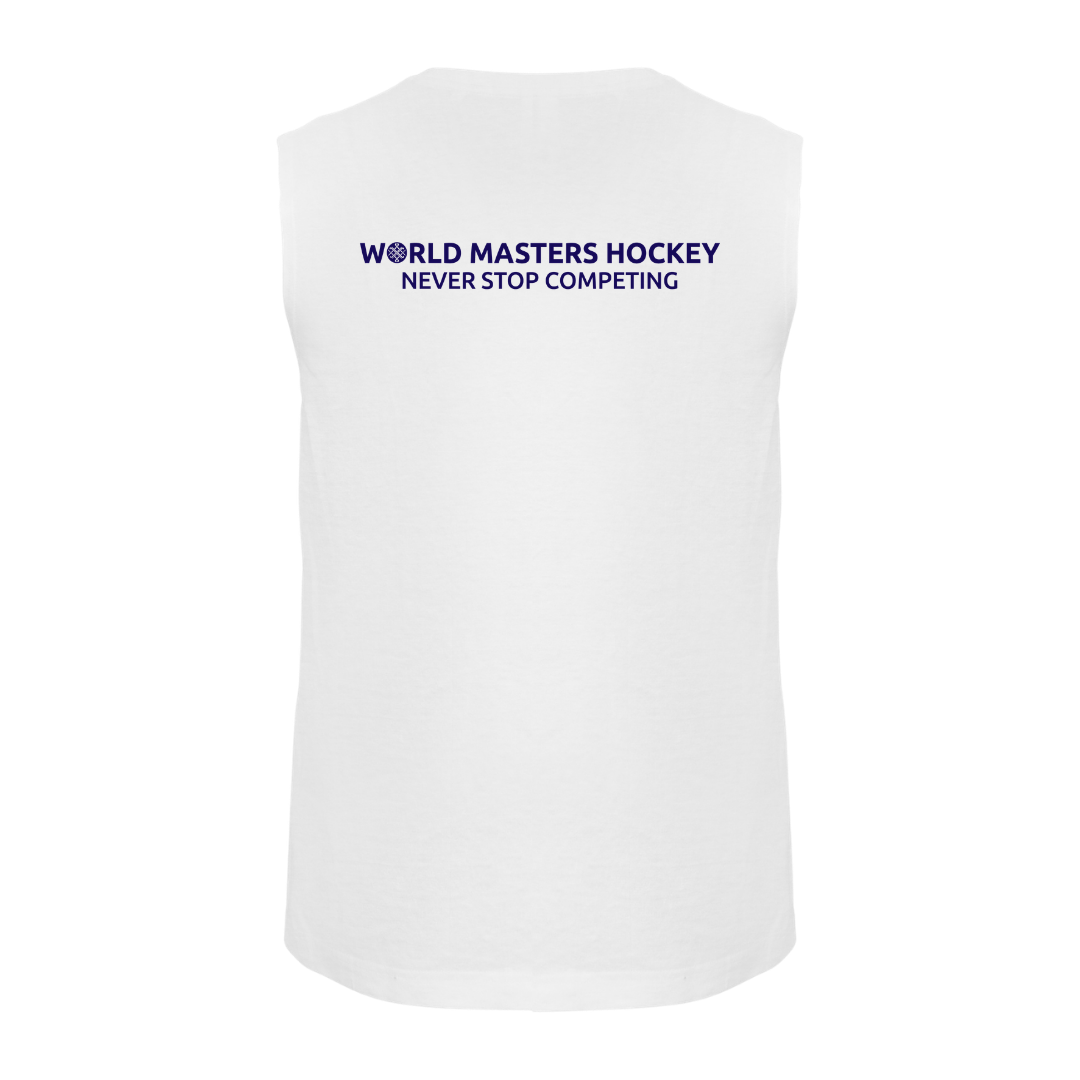Masters World Cup 2026 Event Sleeveless White