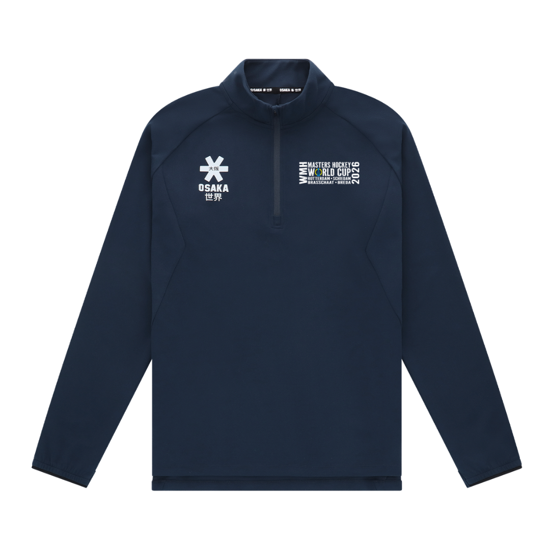 Masters World Cup 2026 OSAKA Mens Half Zip Navy