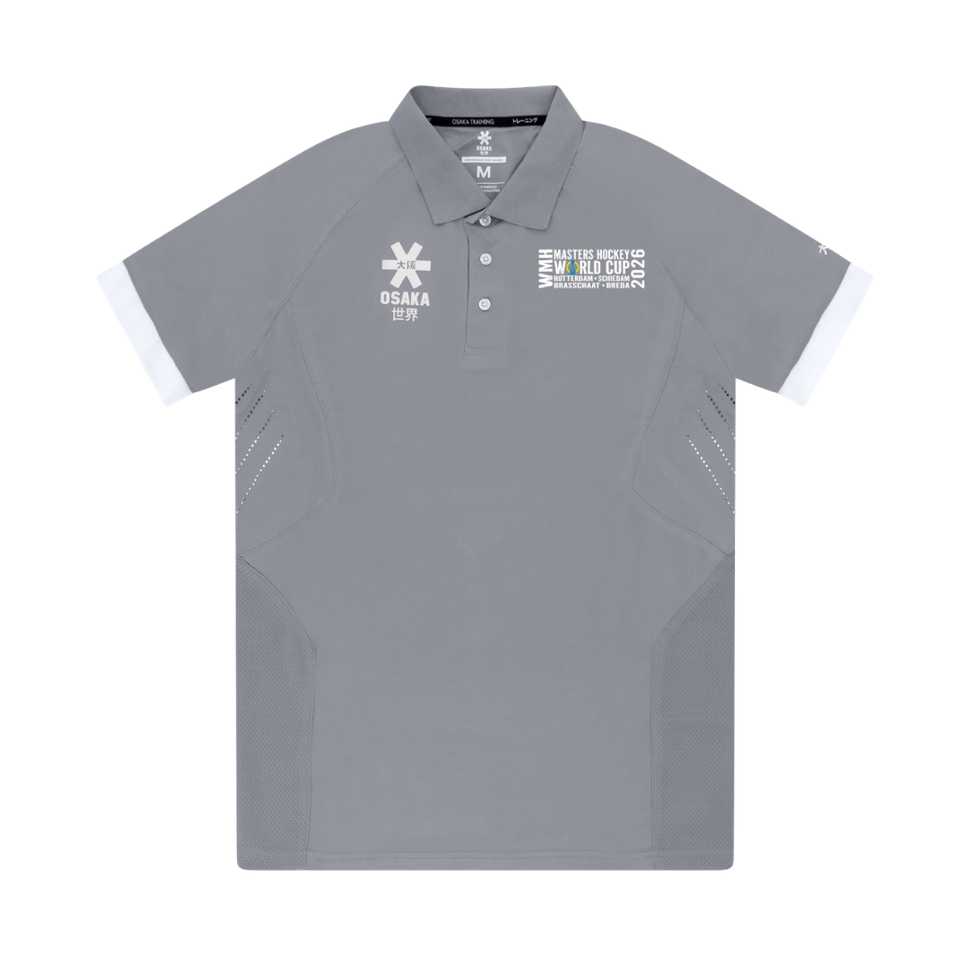 Masters World Cup 2026 OSAKA Mens Polo Grey