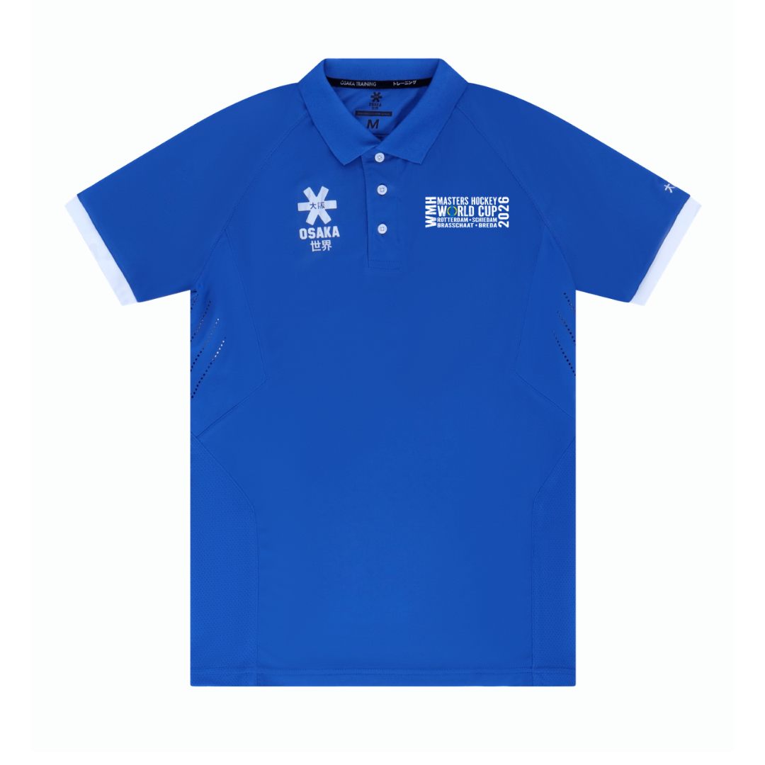 Masters World Cup 2026 OSAKA Mens Polo Royal Blue