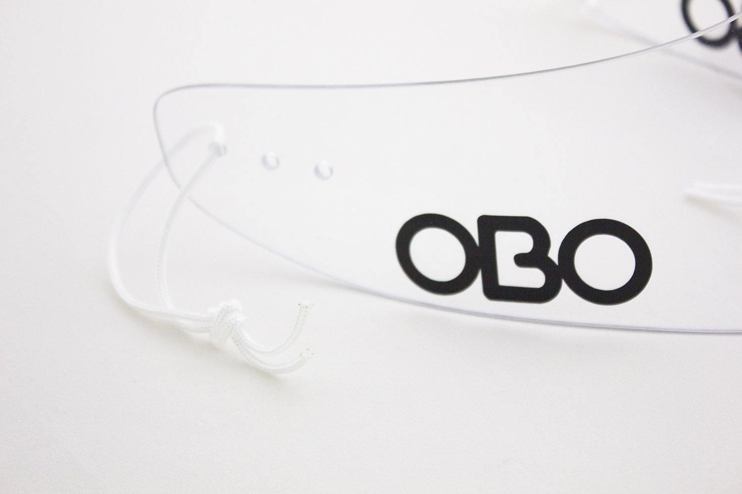 OBO | OBO GTP3 Throat Protector | GTP3 Throat Protector - Clear | Total Hockey