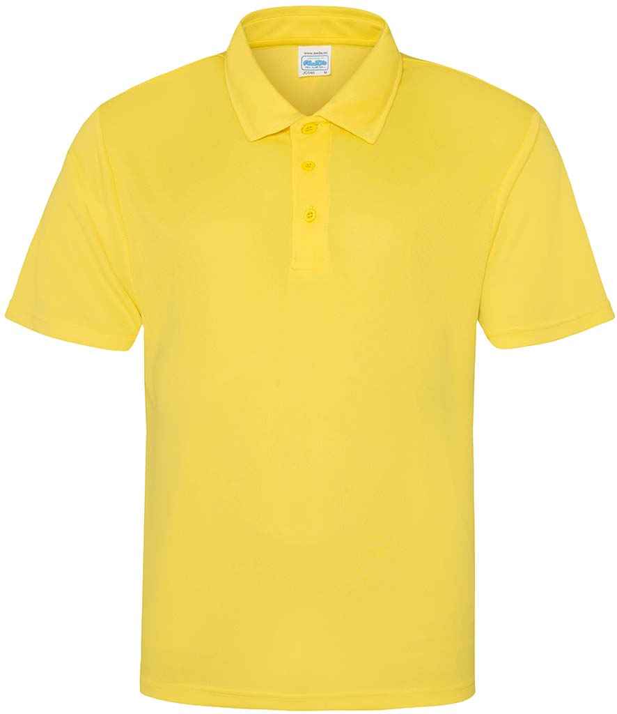 AWDis Cool Polo Shirt Male - Sunny Yellow