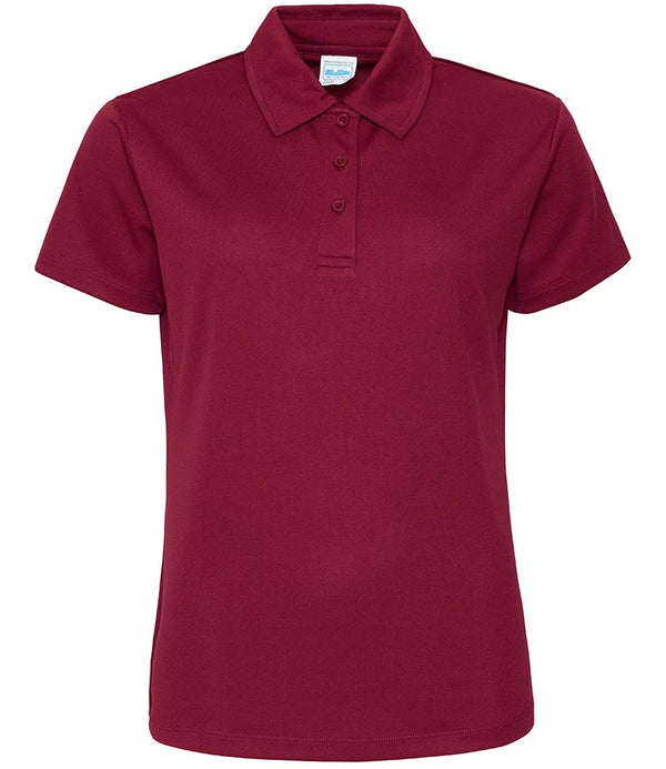 AWDis Cool Polo Shirt Female - Burgundy