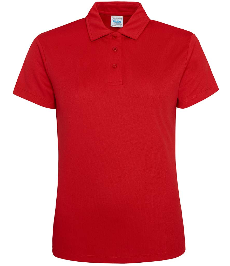 AWDis Cool Polo Shirt Male - Fire Red