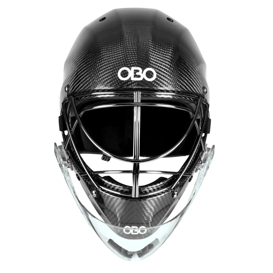 CARBON Helmet BLACK with Throat Guard