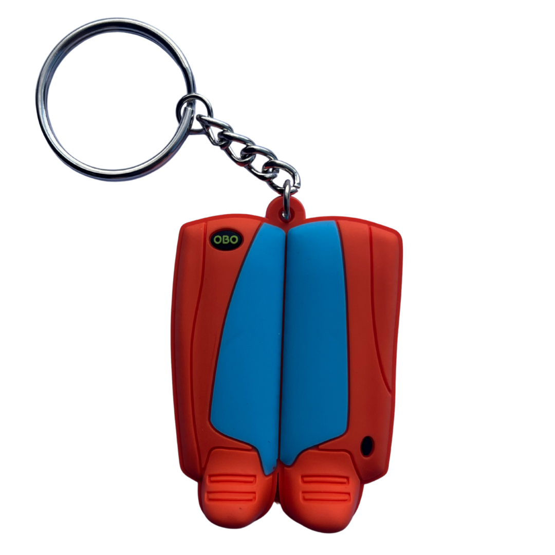 OBO | OBO OBO Key Rings | OBO Key Rings - Orange Wing / Peron | Total Hockey