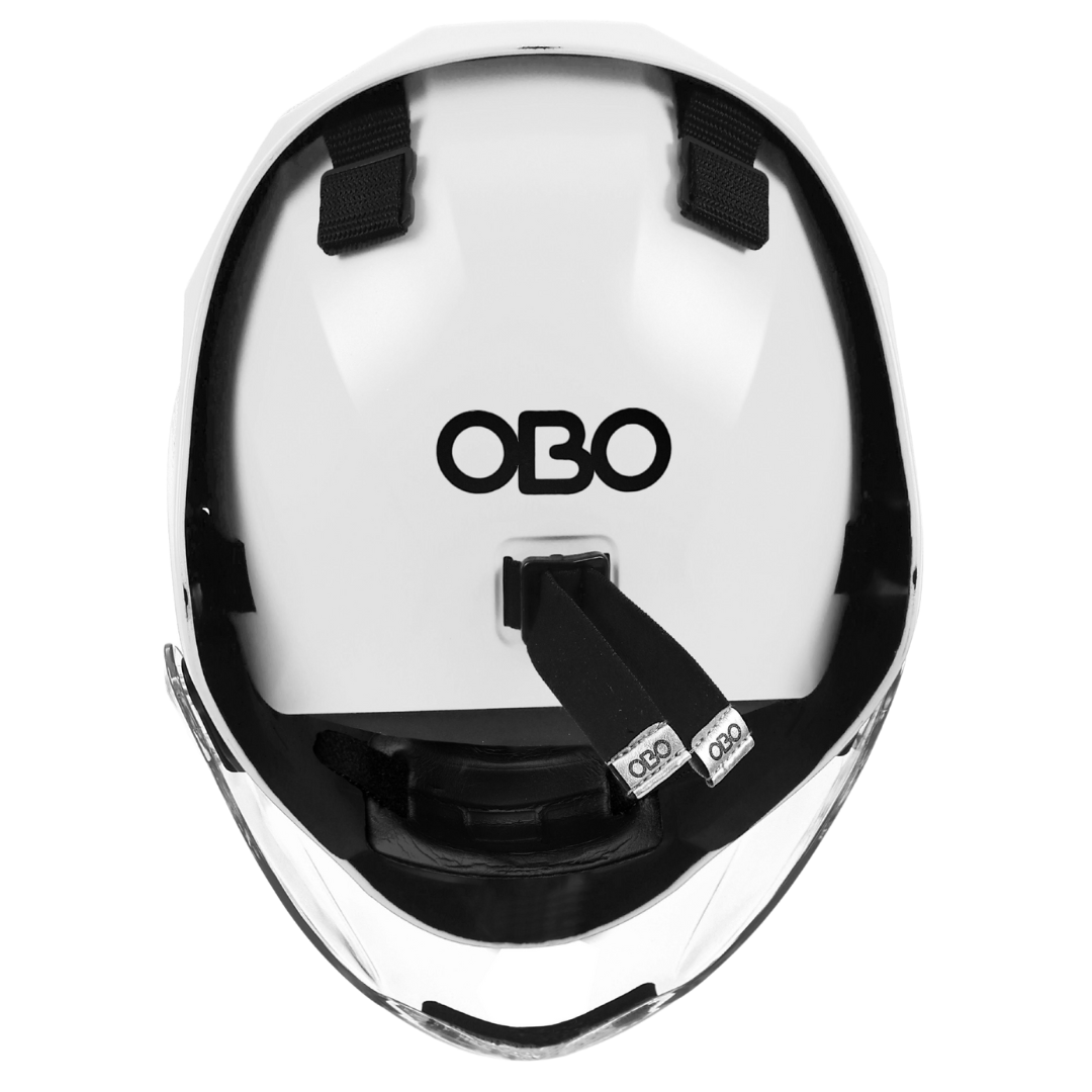 ABS Helmet White with Throat Guard