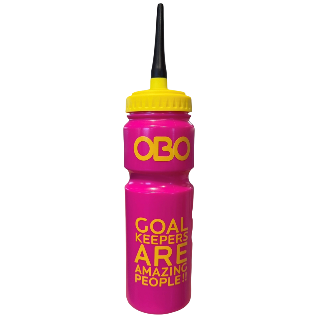 OBO | OBO Goalie Water Bottles | Goalie Water Bottles - Pink/Yellow | Total Hockey