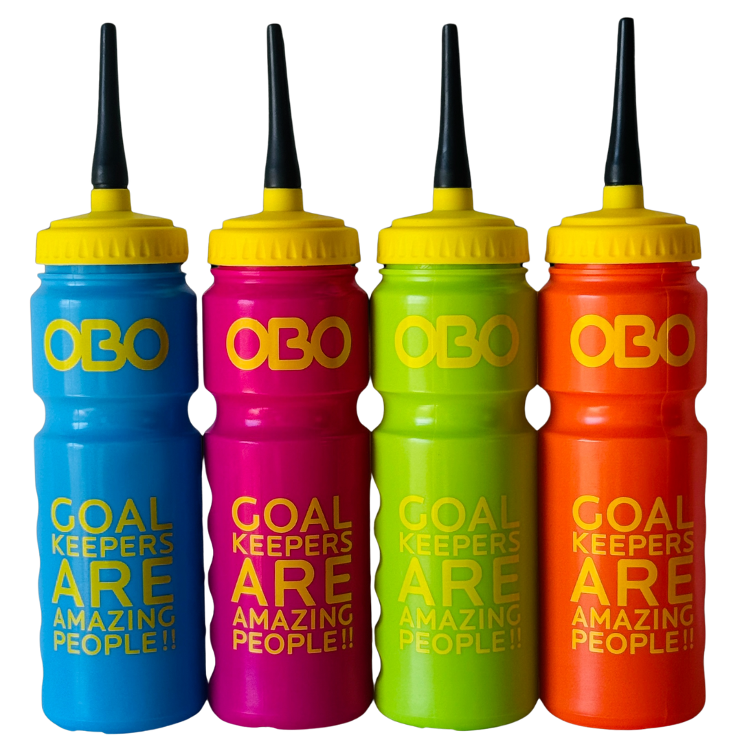 OBO | OBO Goalie Water Bottles | Goalie Water Bottles - Peron/Yellow | Total Hockey