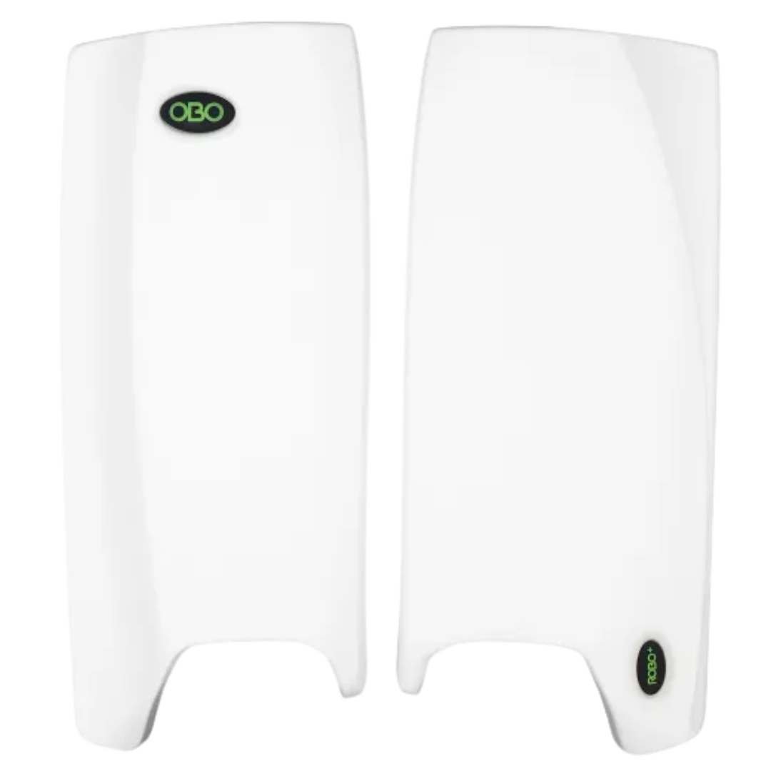 OBO | OBO ROBO PLUS Legguards White | ROBO PLUS Legguards White - Medium / White | Total Hockey