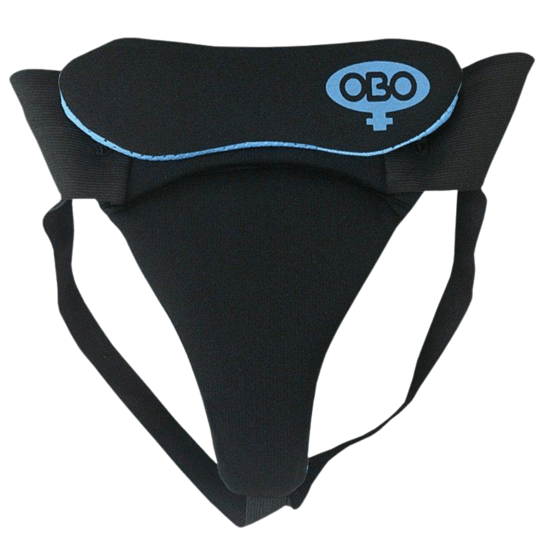 OBO | OBO YAHOO Guard Female Pelvic | YAHOO Guard Female Pelvic - Black/Peron / Small | Total Hockey