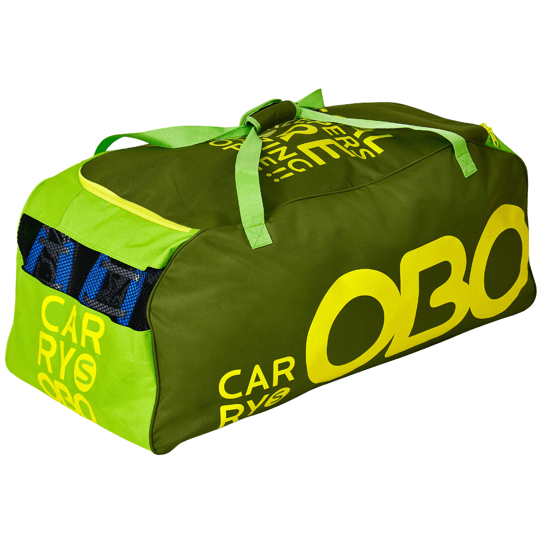 OBO | OBO Carry Bag Green/Lime | Carry Bag Green/Lime - Green/Lime / Small | Total Hockey