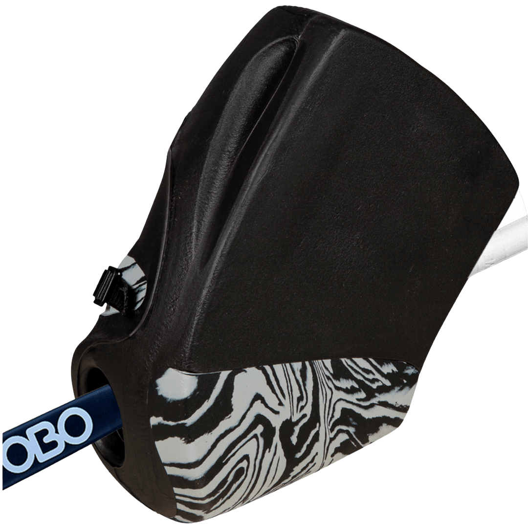 OBO | OBO ROBO PLUS Hand Protector Right Black | ROBO PLUS Hand Protector Right Black - Black / Medium | Total Hockey